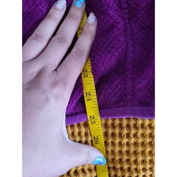 Patagonia Re Tool Snap T Polartec Fleece Pullover Purple Pink Size Medium EUC - Picture 5 of 6